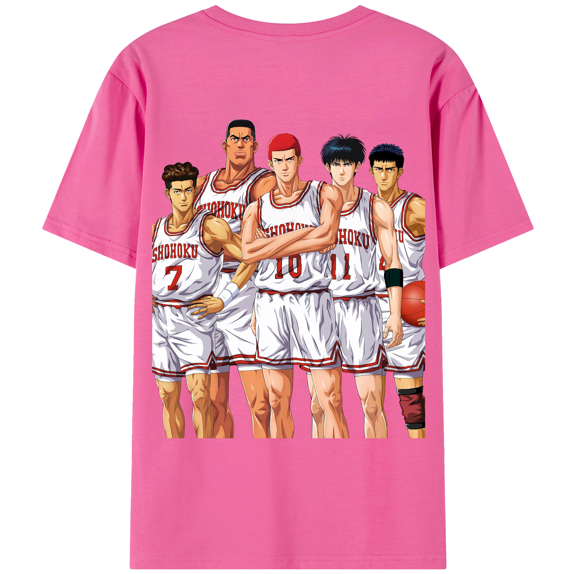 （画像用） SLAM DUNK／スラムダンク レディース半袖Tシャツ(バックプリント)